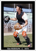 Ken Rudolph - 1974 San Francisco Giants - choose a size & style