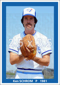 Ken Schrom - 1981 Toronto Blue Jays - choose a size & style