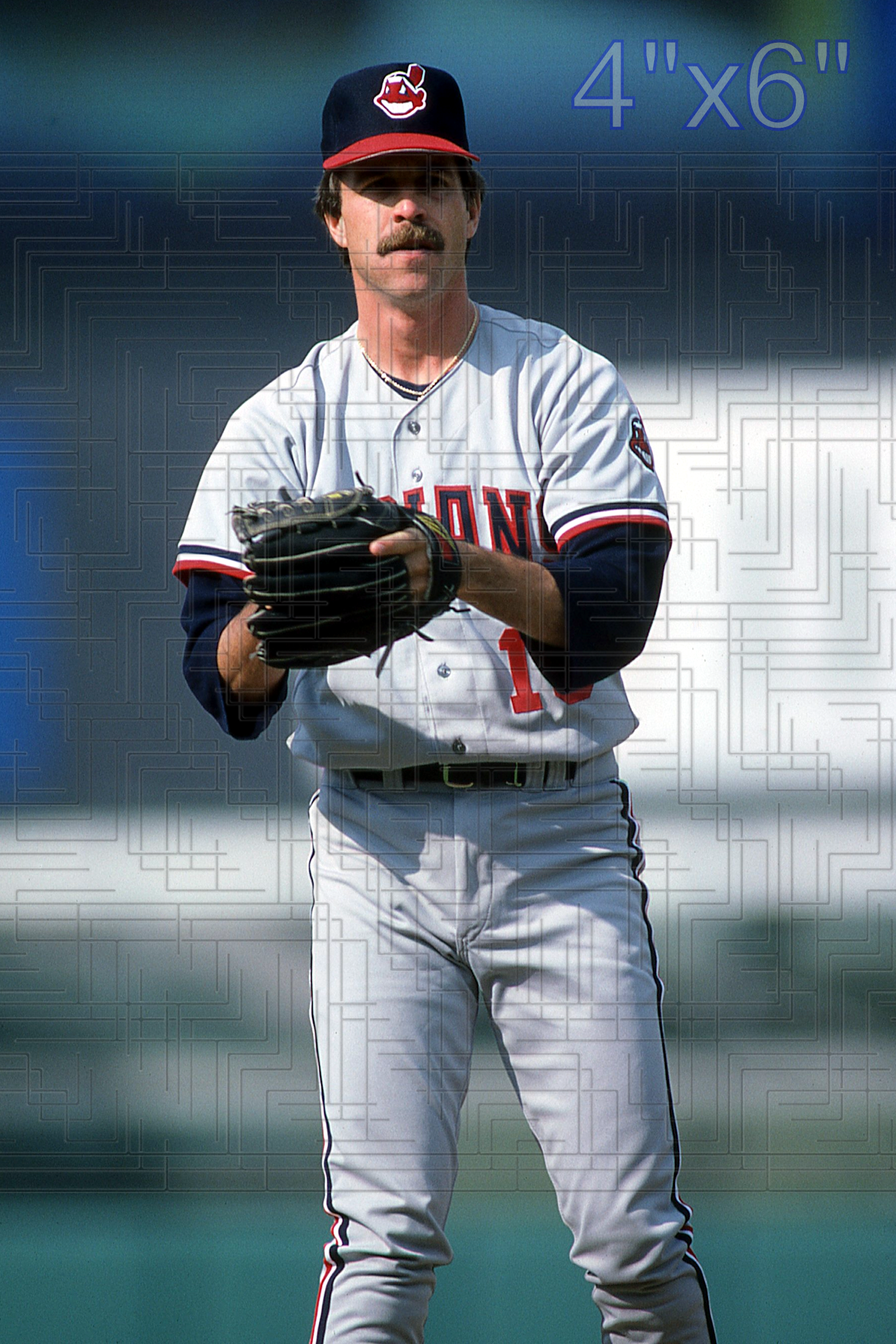 Ken Schrom - 1986 Cleveland Indians - choose a size & style