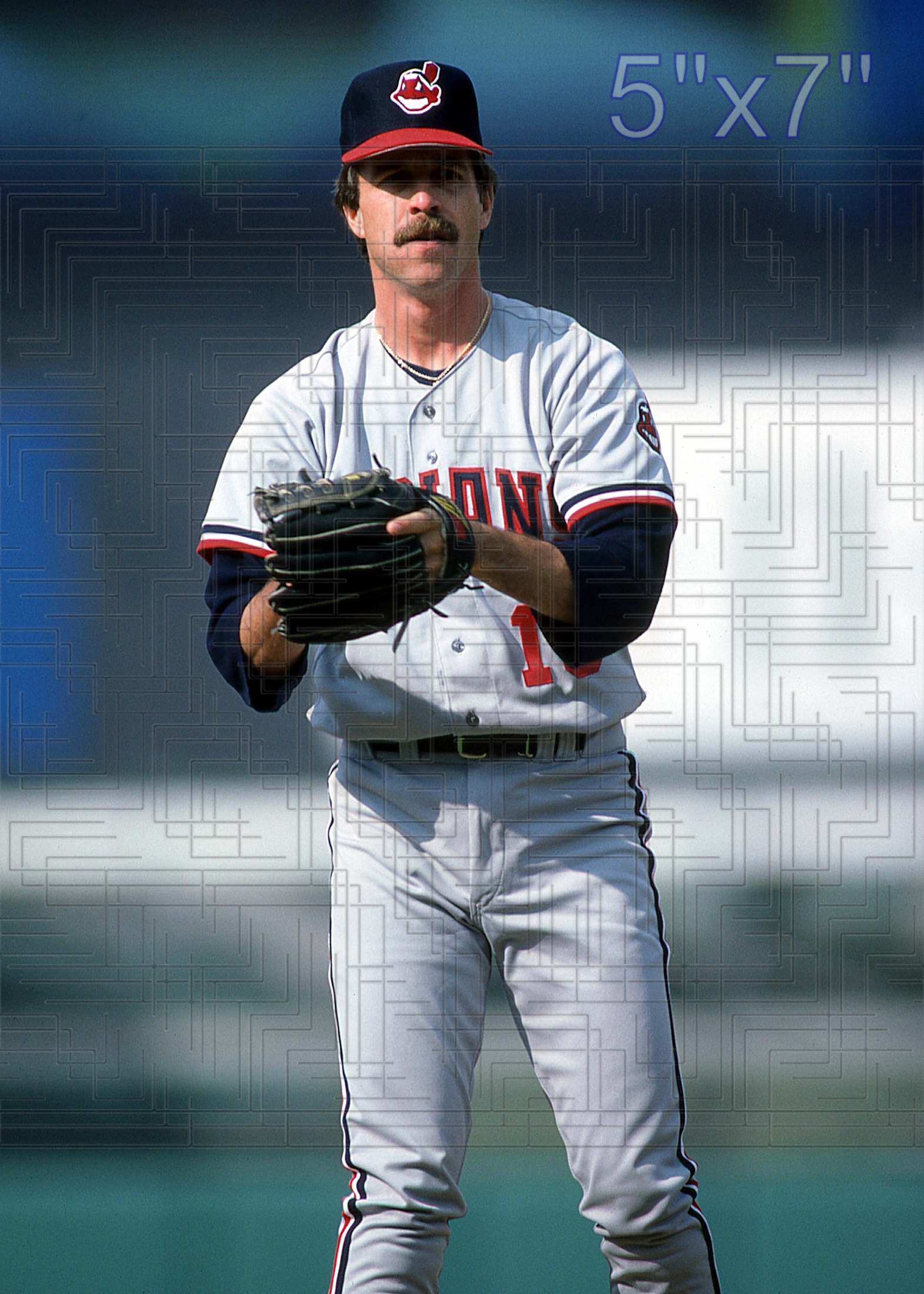 Ken Schrom - 1986 Cleveland Indians - choose a size & style