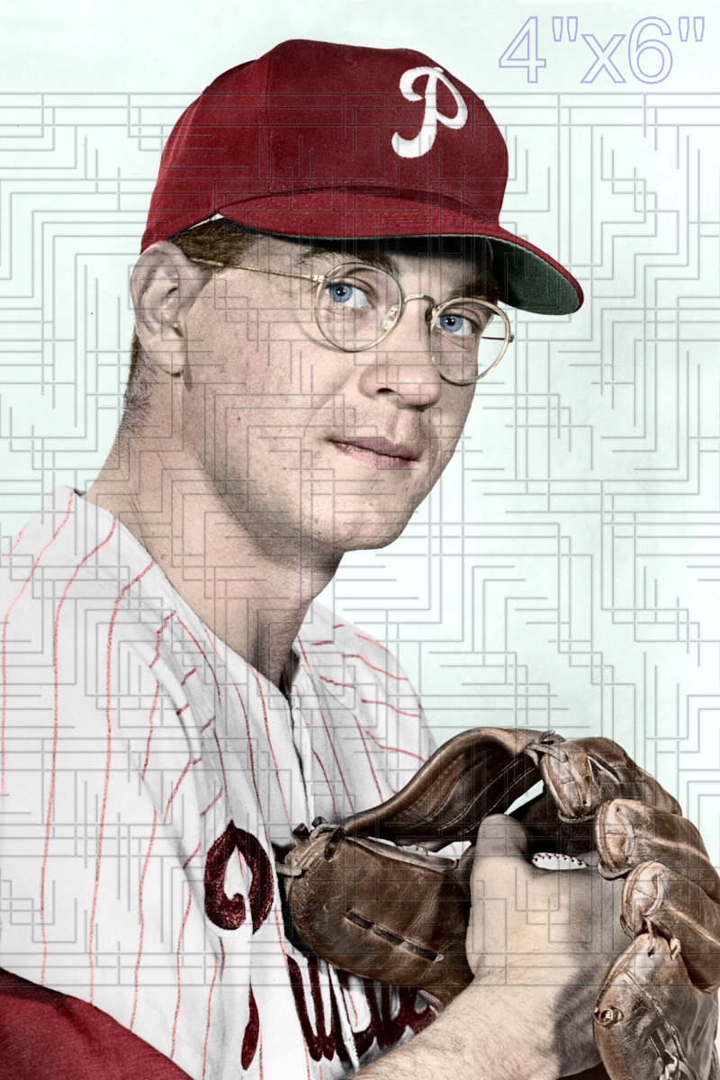 Ken Walters - 1960-61 Philadelphia Phillies - choose a size & style