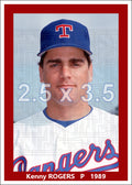 Kenny Rogers - 1989 Texas Rangers - choose a size & style