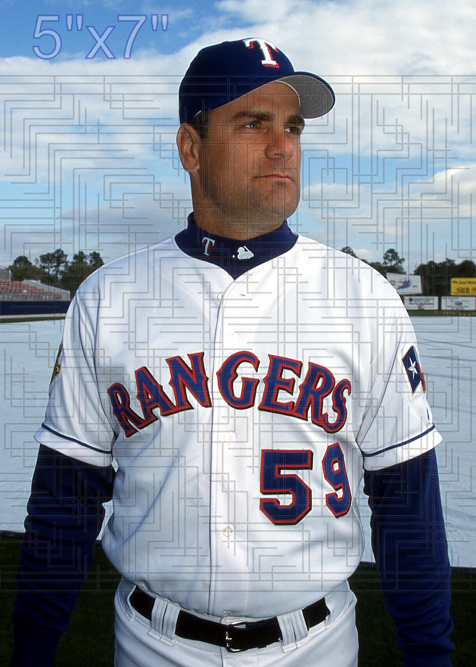 Kenny Rogers - 2002 Texas Rangers - choose a size & style