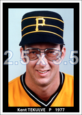Kent Tekulve - 1977 Pittsburgh Pirates - choose a size & style