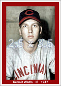 Kermit Wahl - 1947 Cincinnati Reds - choose a size & style