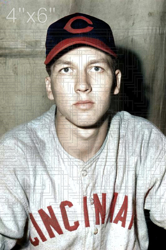 Kermit Wahl - 1947 Cincinnati Reds - choose a size & style