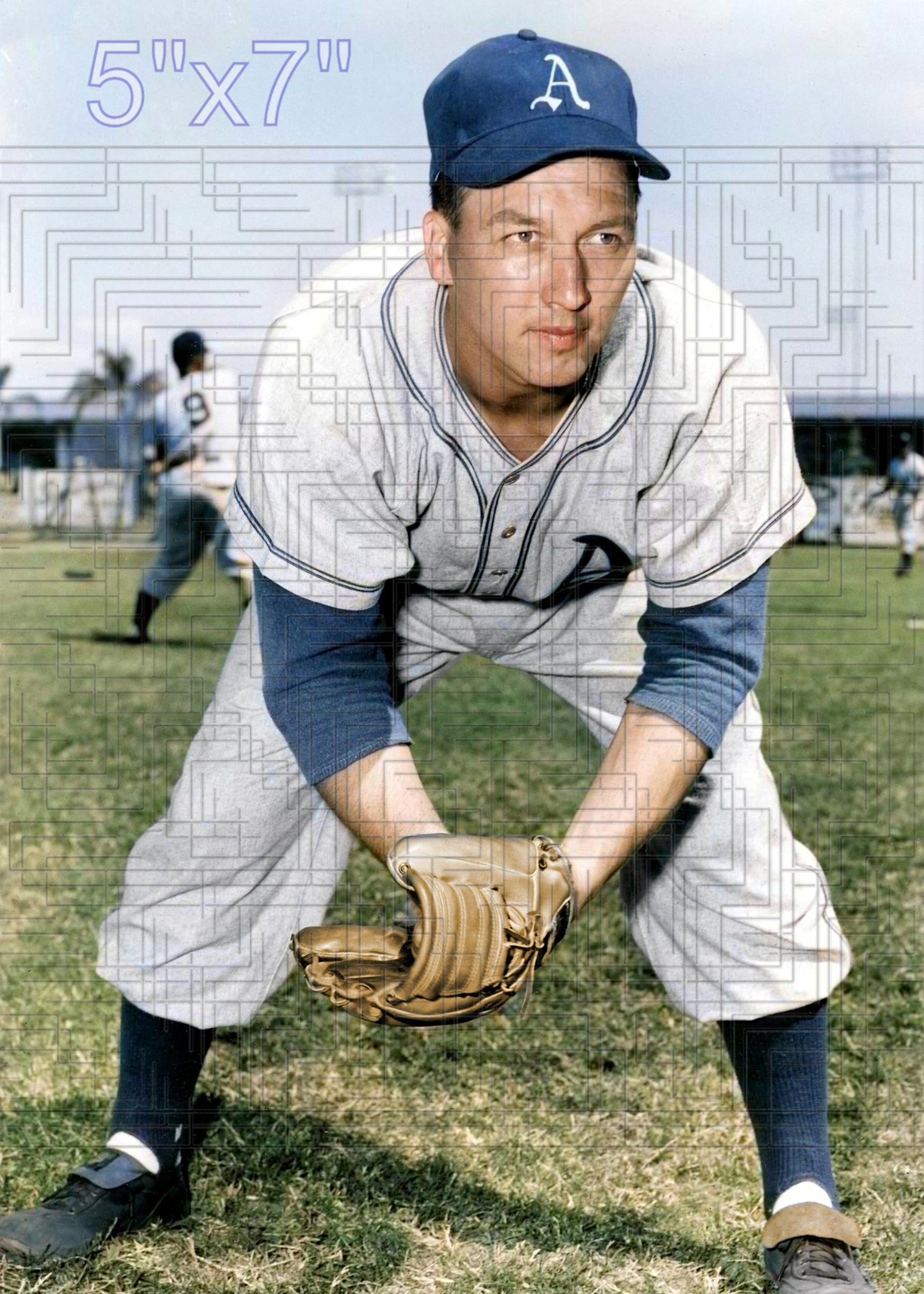 Kermit Wahl - 1951 Philadelphia Athletics - choose a size & style