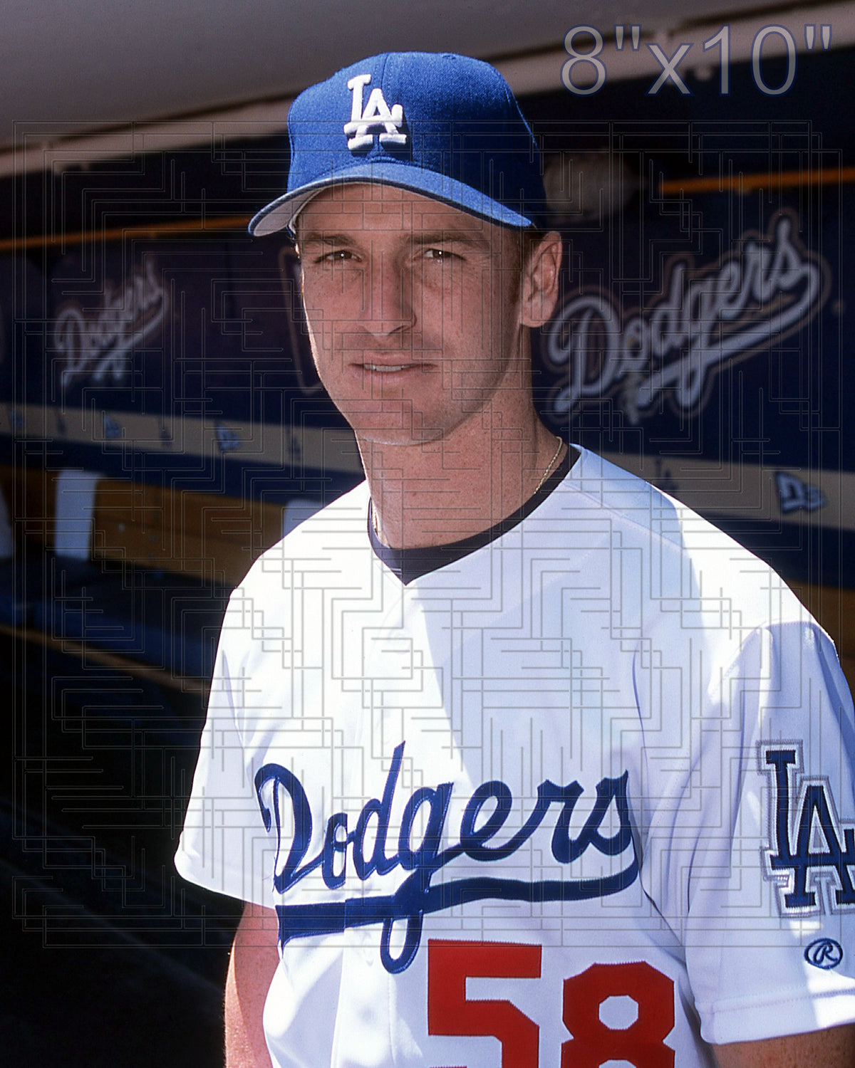 Kevin Beirne - 2002 Los Angeles Dodgers - choose a size & style