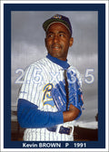 Kevin Brown - 1991 Milwaukee Brewers - choose a size & style