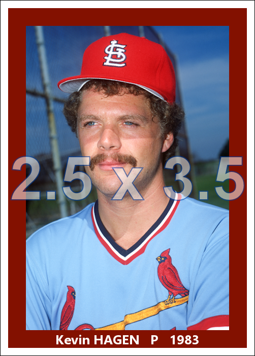 Kevin Hagen - 1983 St. Louis Cardinals - choose a size & style