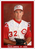 Kevin Jarvis - 1996 Cincinnati Reds - choose a size & style