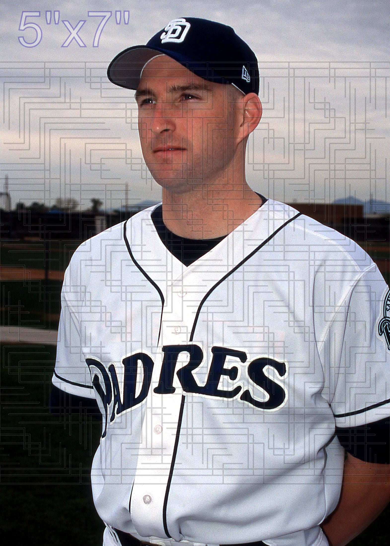 Kevin Jarvis - 2001 San Diego Padres - choose a size & style