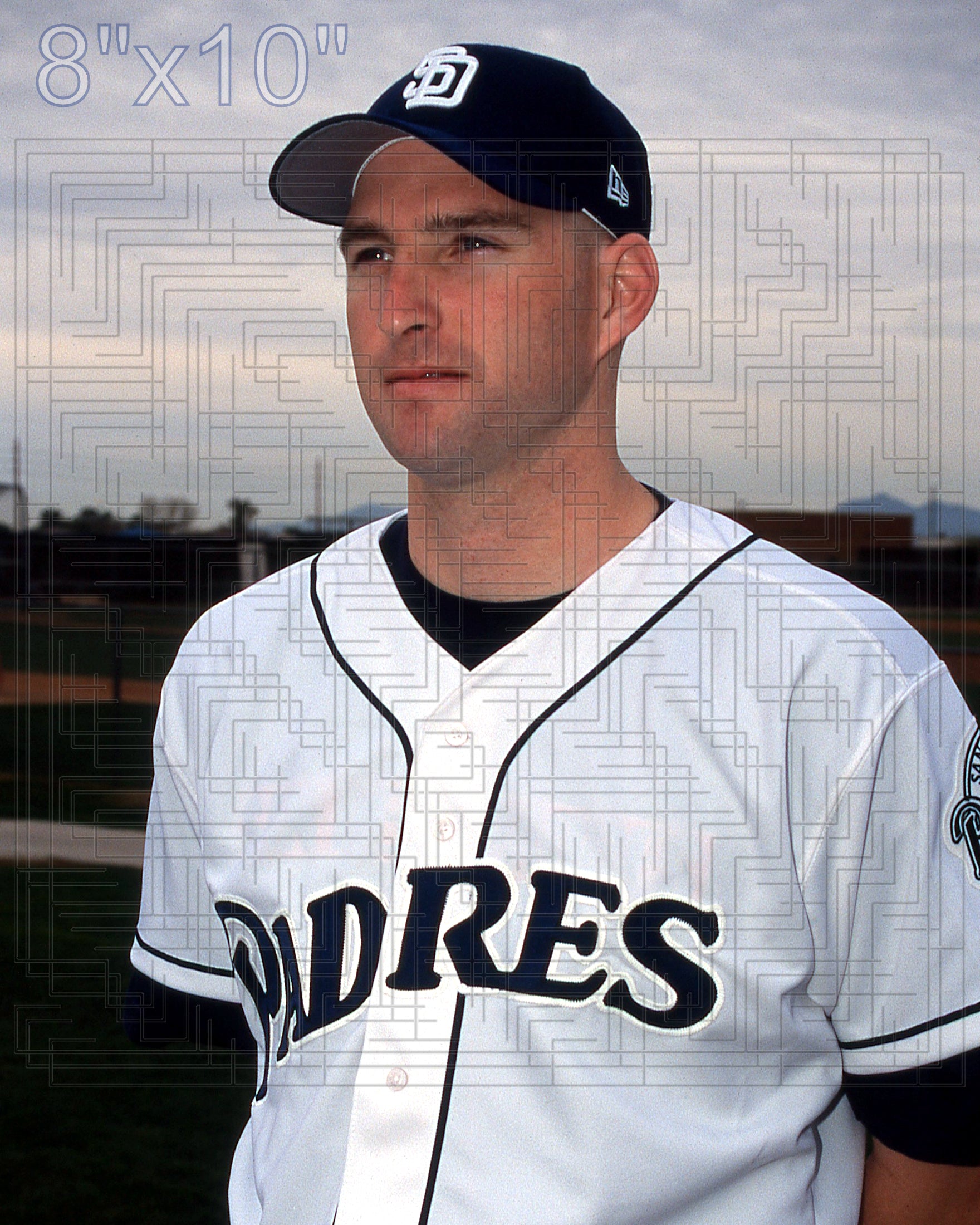 Kevin Jarvis - 2001 San Diego Padres - choose a size & style