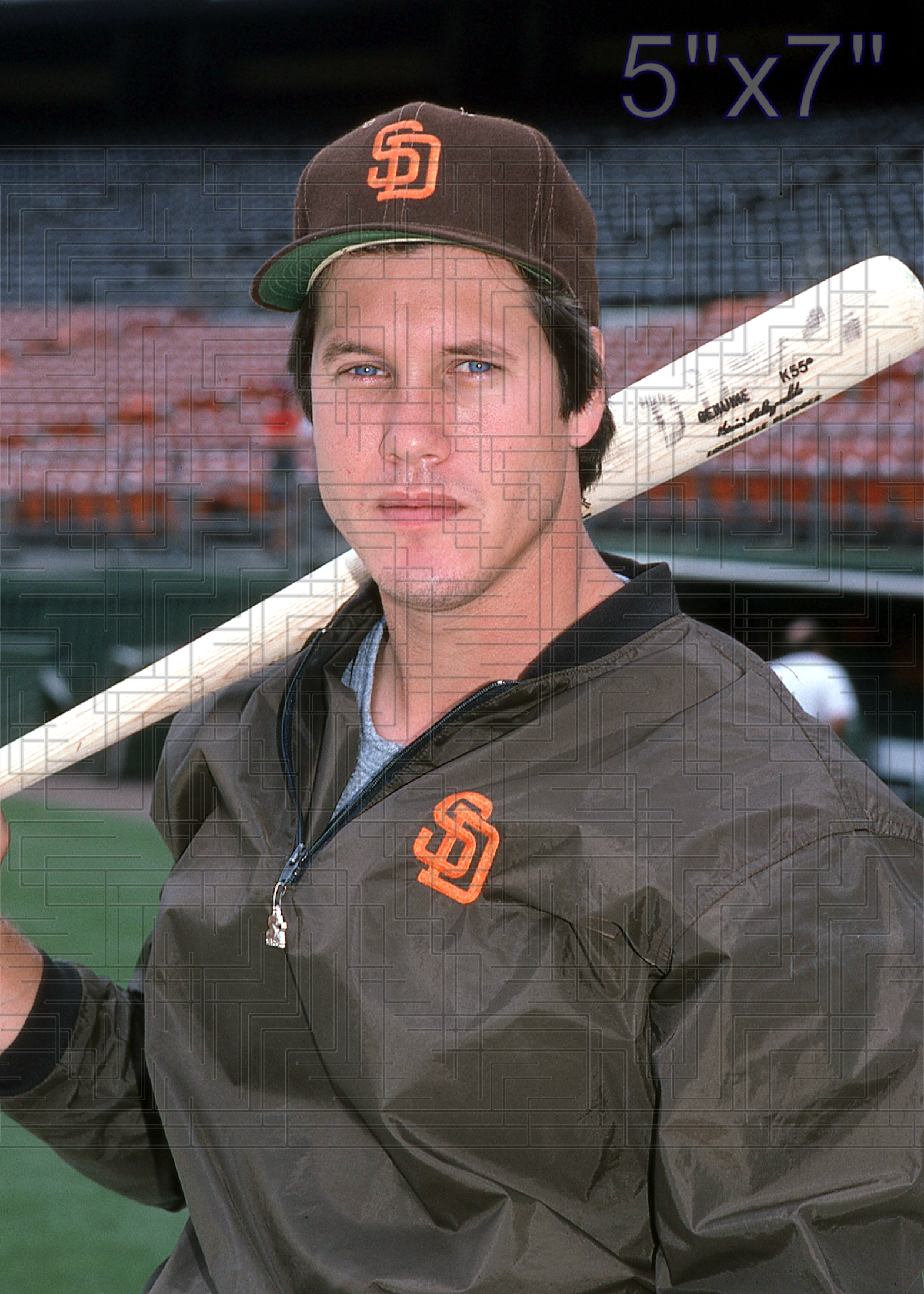 Kevin McReynolds - 1986 San Diego Padres - choose a size & style