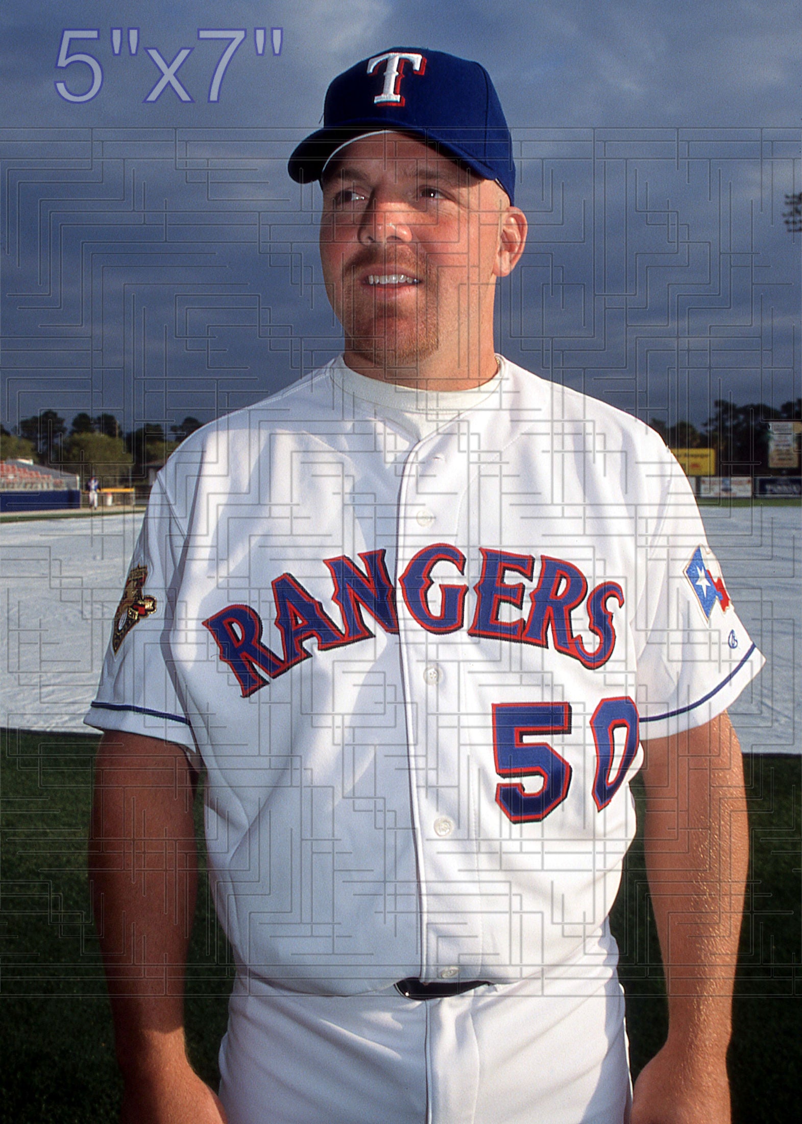 Kevin Mench - 2002 Texas Rangers - choose a size & style