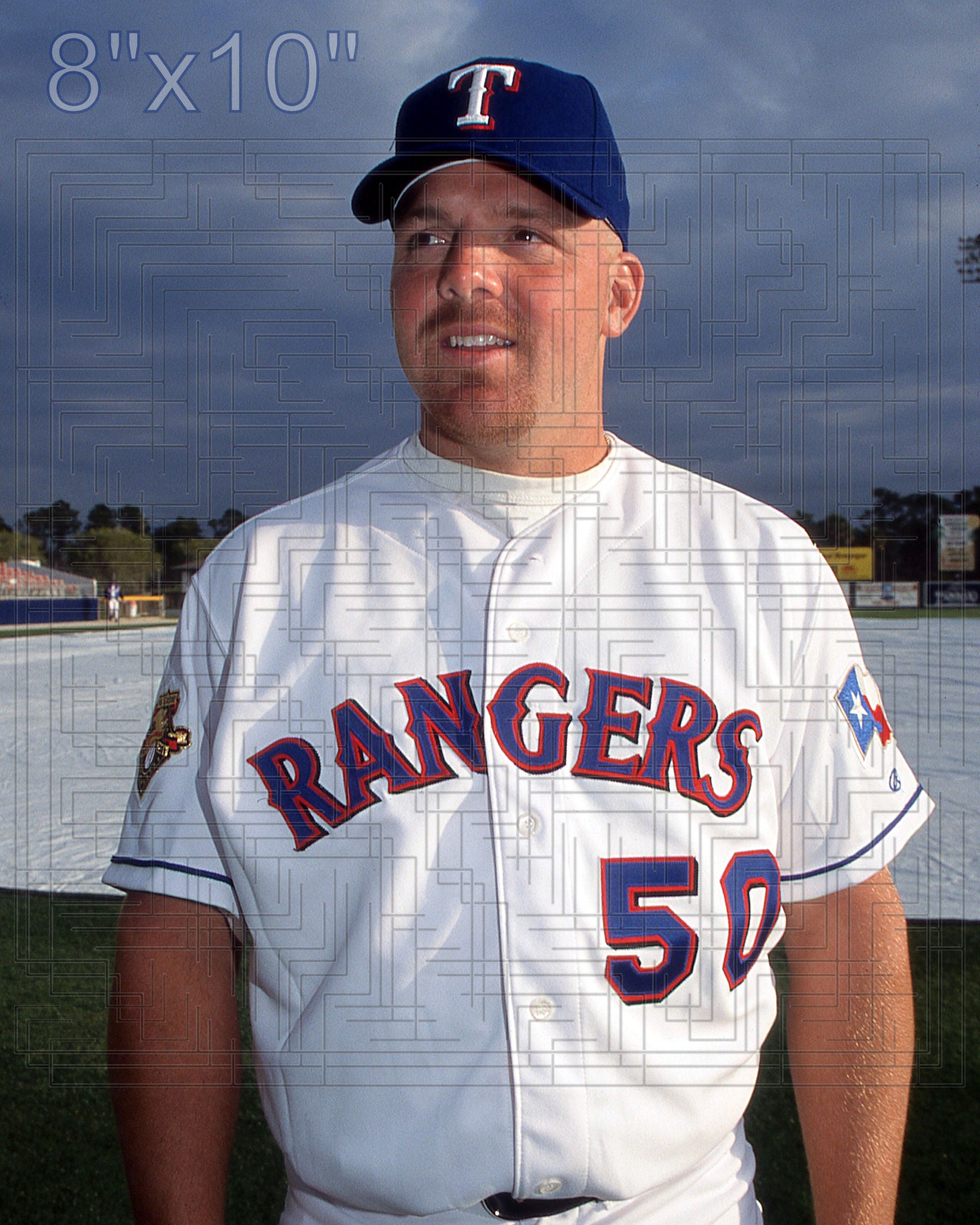 Kevin Mench - 2002 Texas Rangers - choose a size & style