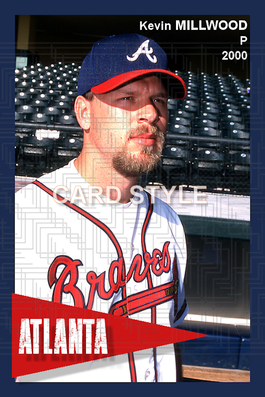 Kevin Millwood - 2000 Atlanta Braves - choose a size & style