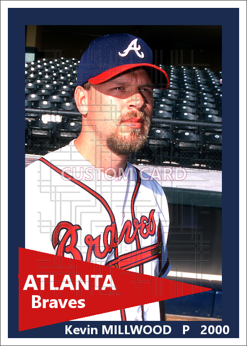 Kevin Millwood - 2000 Atlanta Braves - choose a size & style