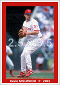 Kevin Millwood - 2003 Philadelphia Phillies - pose A - choose a size & style