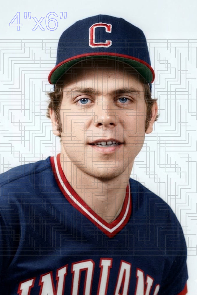 Kevin Rhomberg - 1983 Cleveland Indians - choose a size & style