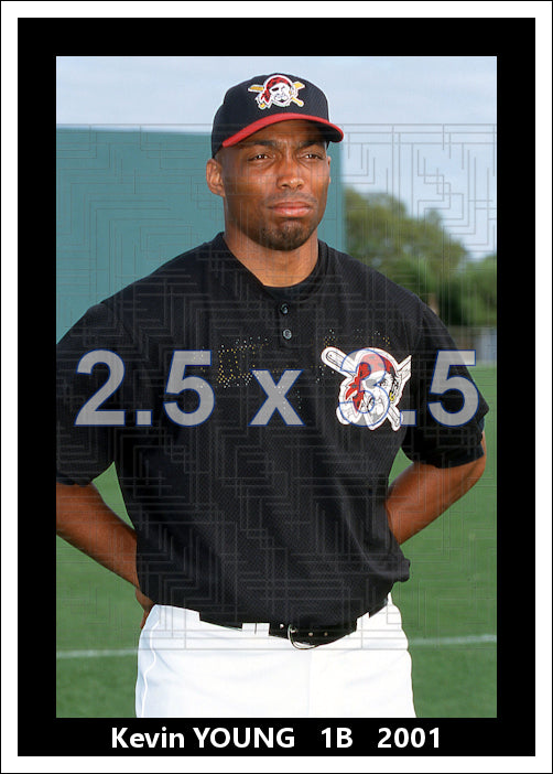 Kevin Young - 2001 Pittsburgh Pirates - choose a size & style