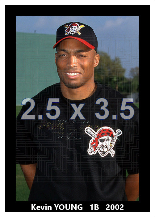 Kevin Young - 2002 Pittsburgh Pirates - choose a size & style