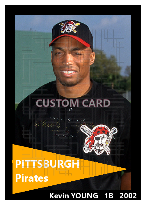 Kevin Young - 2002 Pittsburgh Pirates - choose a size & style