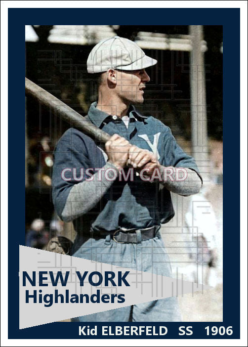 Kid Elberfeld - 1906 New York Highlanders - choose a size & style
