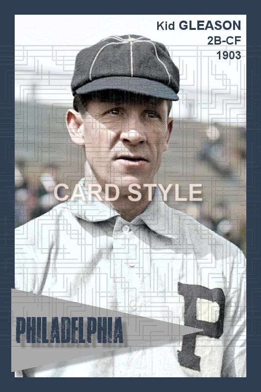 Kid Gleason - 1903 Philadelphia Phillies - choose a size & style