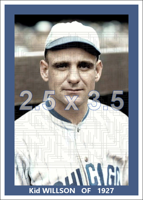 Kid Willson - 1927 Chicago White Sox - choose a size & style