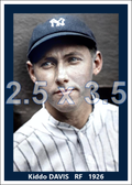 Kiddo Davis - 1926 New York Yankees - choose a size & style