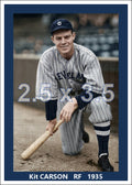 Kit Carson - 1935 Cleveland Indians - choose a size & style