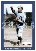 Kitty Bransfield - 1910 Philadelphia Phillies - choose a size & style