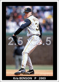 Kris Benson - 2003 Pittsburgh Pirates - pose A - choose a size & style