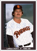 LaMarr Hoyt - 1985-86 San Diego Padres - choose a size & style