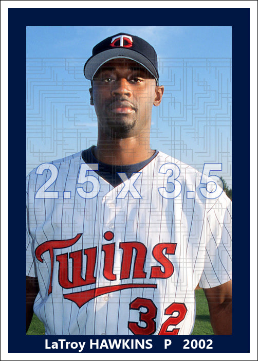 LaTroy Hawkins - 2002 Minnesota Twins - choose a size & style