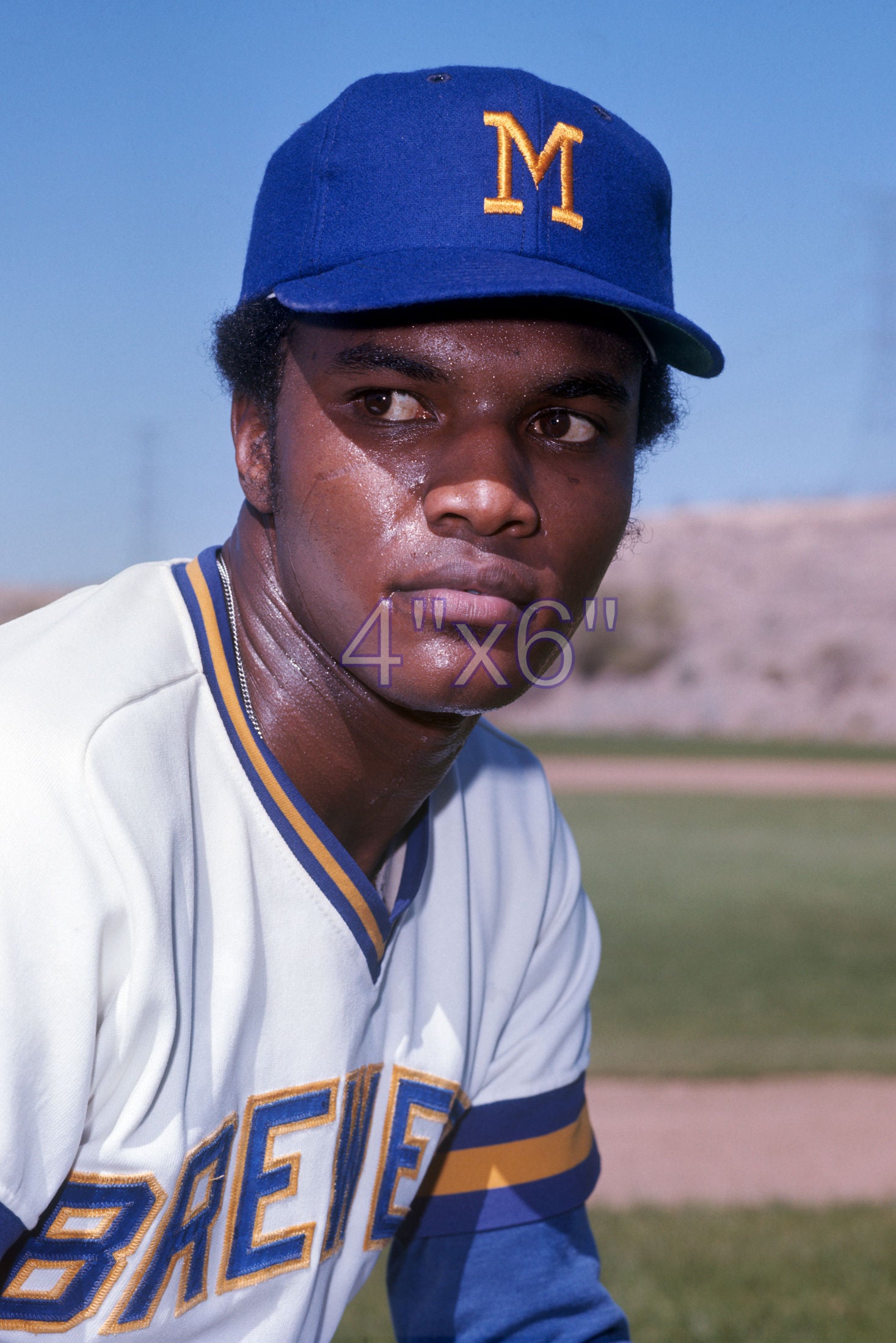 Lafayette Currence- 1975 Milwaukee Brewers - choose a size & style
