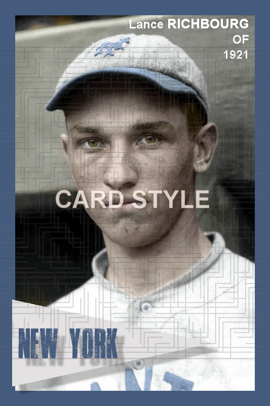 Lance Richbourg - 1921 New York Giants - choose a size & style
