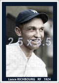 Lance Richbourg - 1924 Washington Senators - choose a size & style