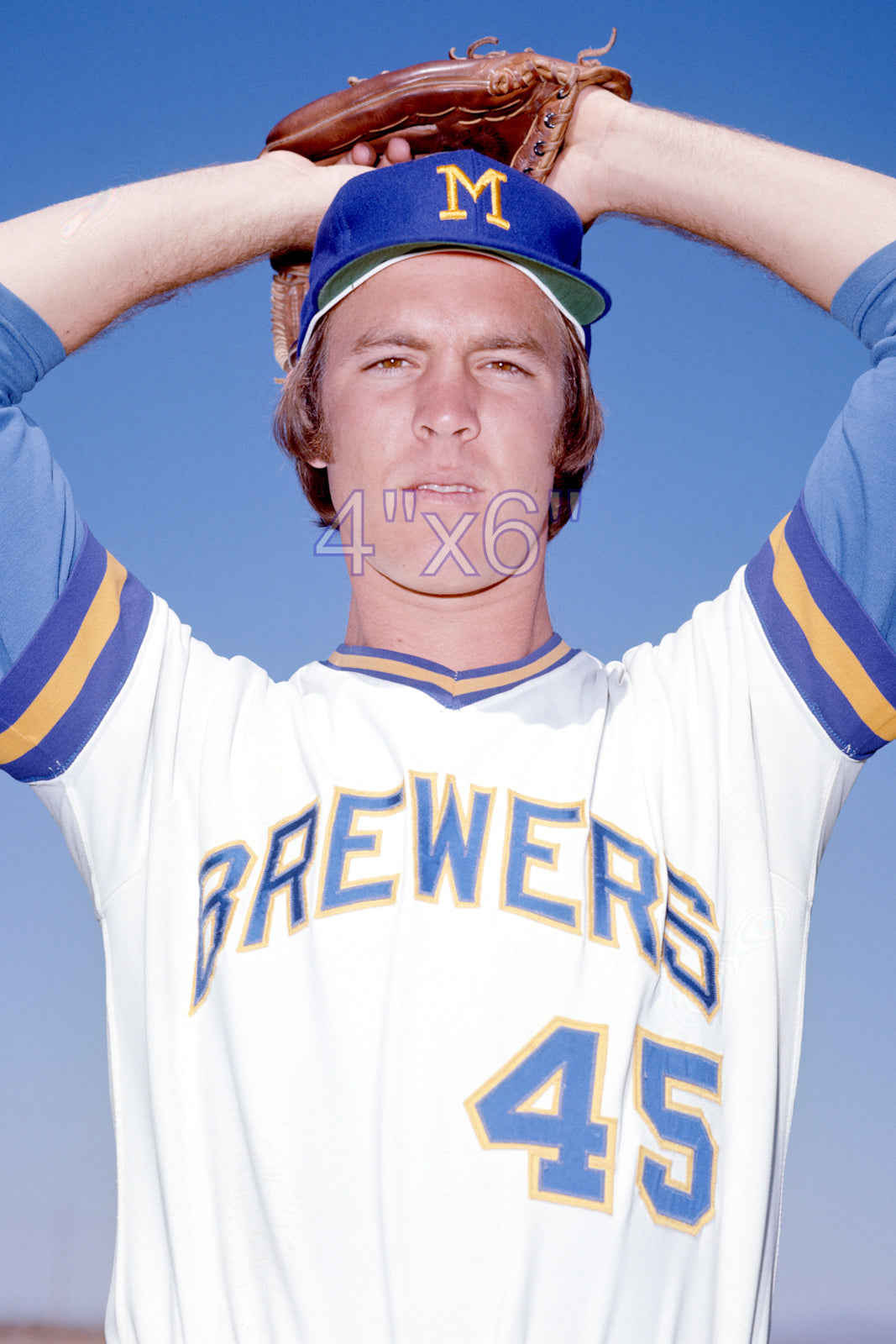 Larry Anderson - 1974 Milwaukee Brewers - choose a size & style