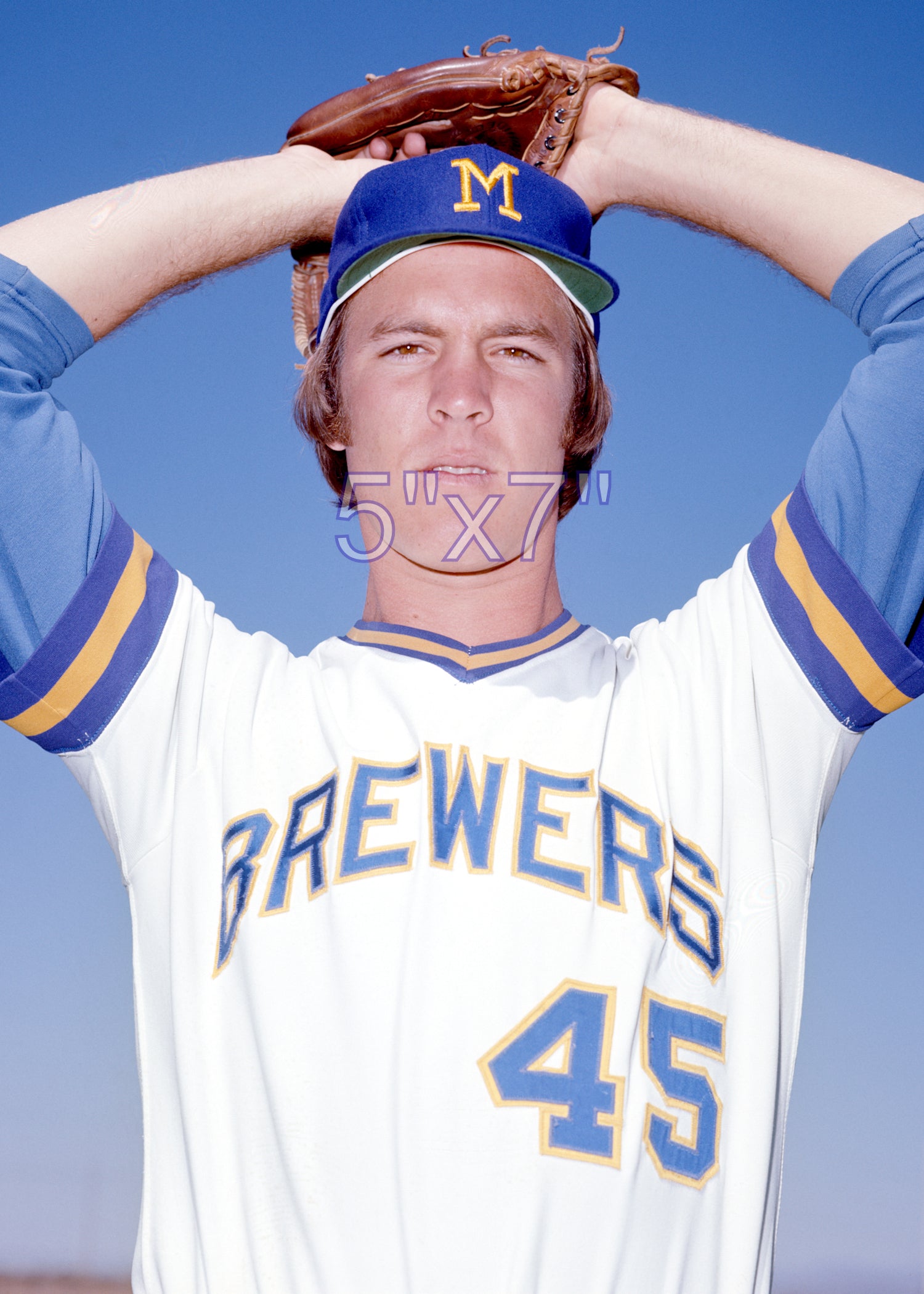 Larry Anderson - 1974 Milwaukee Brewers - choose a size & style