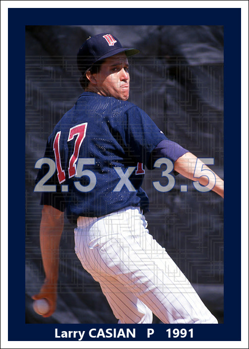 Larry Casian - 1991 Minnesota Twins - choose a size & style
