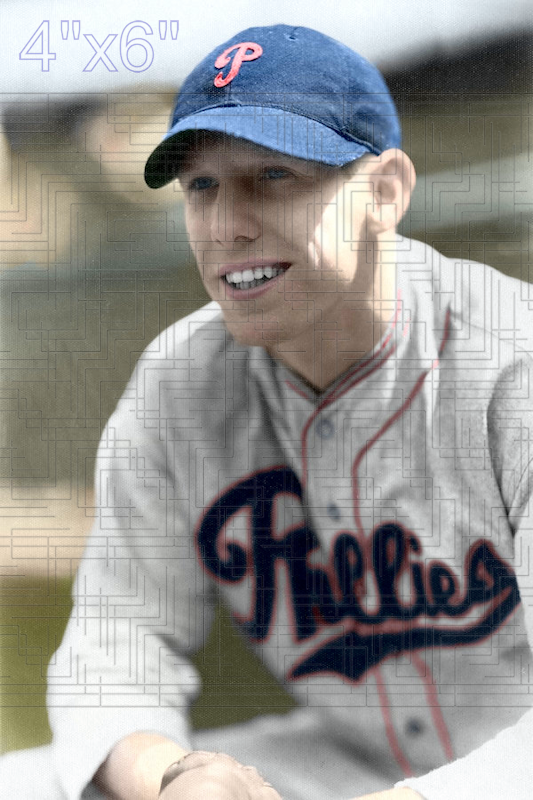 Larry Crawford - 1937 Philadelphia Phillies - choose a size & style