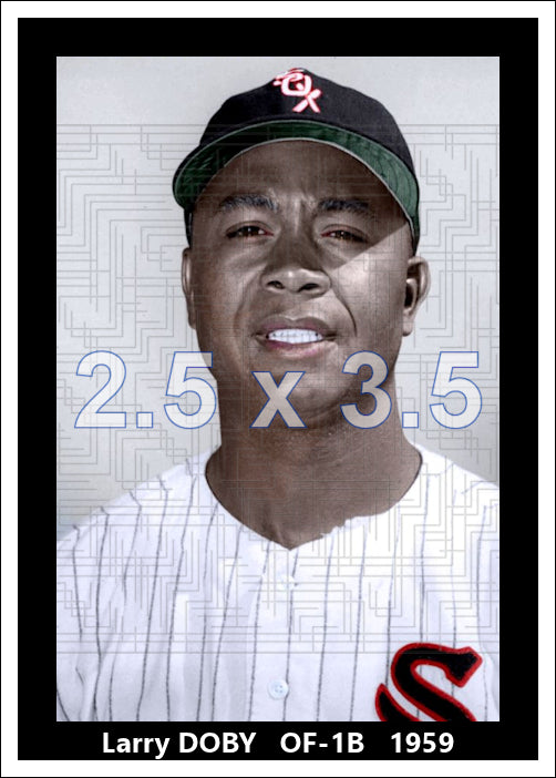 Larry Doby - 1959 Chicago White Sox - choose a size & style