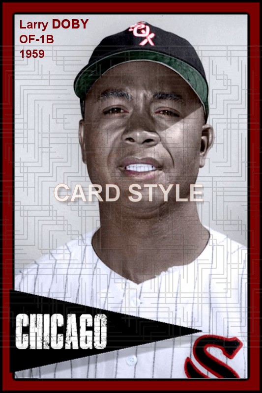 Larry Doby - 1959 Chicago White Sox - choose a size & style