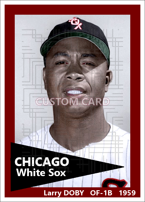 Larry Doby - 1959 Chicago White Sox - choose a size & style