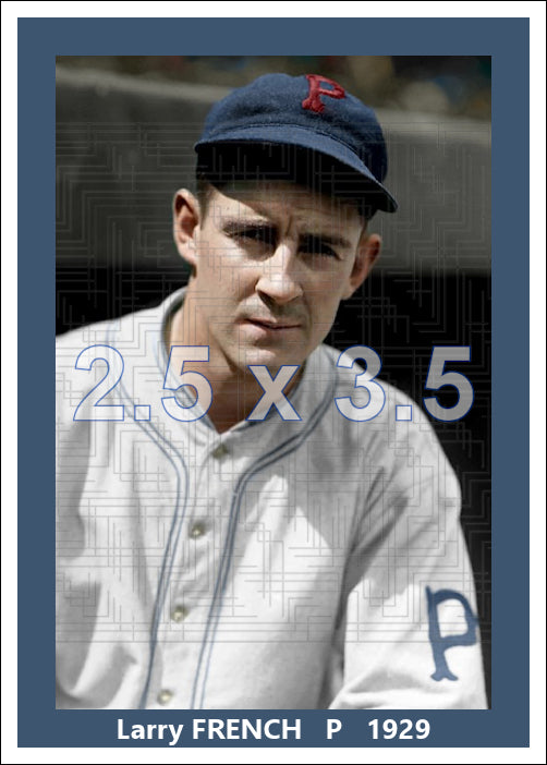 Larry French - 1929 Pittsburgh Pirates - choose a size & style