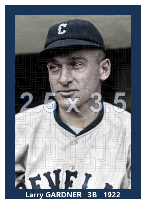 Larry Gardner - 1922 Cleveland Indians - choose a size & style