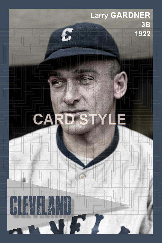 Larry Gardner - 1922 Cleveland Indians - choose a size & style