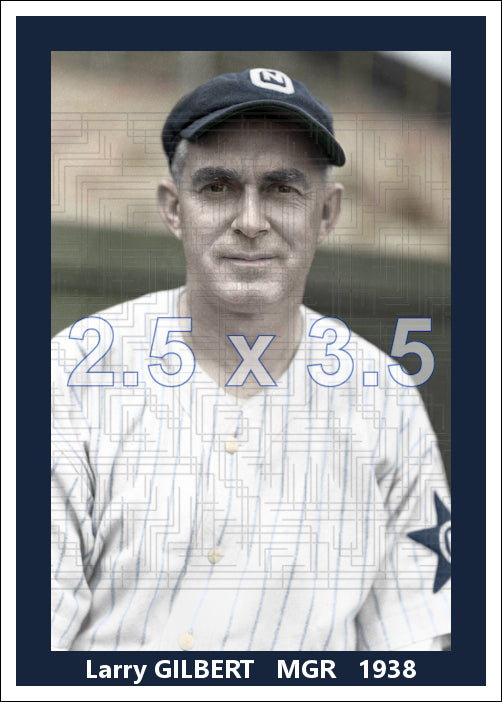 Larry Gilbert - 1938 New Orleans Pelicans - choose a size & style